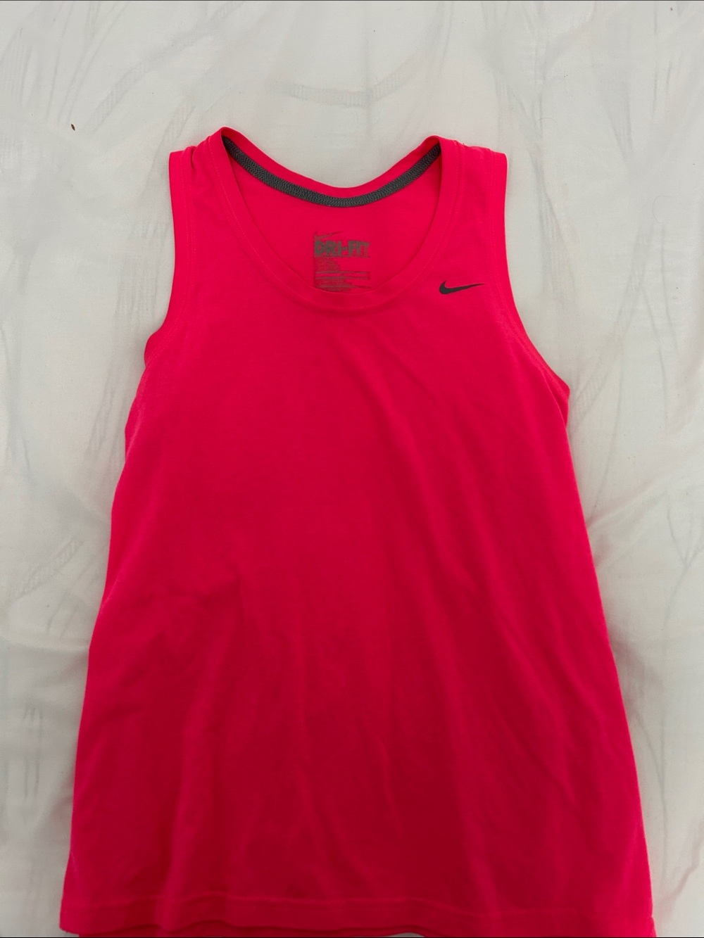 Nike Hot Pink Sleeveless Performance Tank
